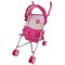 509: Garden Doll Stroller - Kids Pretend Play, Retractable Canopy, Baby Doll Safety Harness, Storage Basket, Foldable for Easy Storage, Fits Dolls up to 24", Kids Pretend Play Ages 3+
